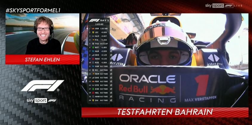 Screenshot Sky Sport F1